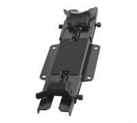 Soporte de altavoz de pared para JBL Charge 4, 5, 6, Flip 4, 5, 6, soporte de acero resistente, diseño moderno, decoración de oficina, ajuste seguro, fácil de instalar, 26 x 8 x 4 cm (es negro)