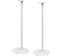 goobay Soporte Altavoz para Sonos Era 300 - Altura 71,5 cm - hasta 5 kg - Acero Blanco - Gestión de Cables - 71985