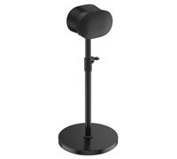 Soporte de altavoz resistente para Sonos Era 300, color negro con gestión de cables, altura ajustable de 33.4 a 40.5 pulgadas, soportes de altavoz de sonido envolvente para Sonos Era 300, 1 paquete