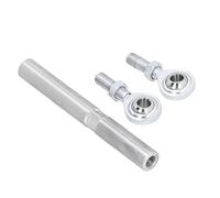 Soporte de alternador de acero inoxidable con junta de varilla tensora ajustable de 7 pulgadas apto para motor SBC 350 454