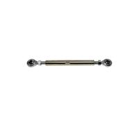 Soporte de alternador de junta Heim de varilla tensora ajustable de 5 1/2 pulgadas compatible con Sbc Bbc 350 454