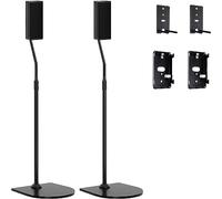 Soporte de altura ajustable para altavoces Bose con soporte deslizante para altavoces Bose Surround, Surround 700, OmniJewel Lifestyle 650, CineMate GS Series II, para soportes de suelo Bose OmniJewel