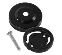 Soporte de Aluminio de Bicicleta de Aleación para Ciclocomputador Negro | Montaje para Ciclismo, Resistente al Polvo Agua, Instalación Sencilla, Ligero, para Bici de Montaña