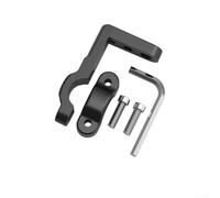 Soporte de aluminio multiusos para manillar de motocicleta para luz auxiliar delantera e instalación de dispositivo de navegación, diseñado para mejorar la seguridad en varias condiciones de