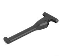 Soporte de aluminio negro para Ninebot para Zt3 Plus para Zt3 Pro E Scooter Heavy Duty Parking Leg Asamblea Resistente a la corrosión Pie de apoyo para estacionamiento estable en terrenos irregulares