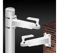 Soporte de aluminio para dispositivos de vigilancia con rotación de 360 grados y camino interno para un diseño de cable más limpio (soporte+0-300 anillos)