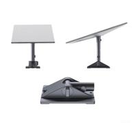 Soporte de aluminio para fijación de techo de panel solar con ajuste basado en pivote para optimización direccional
