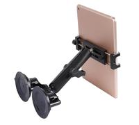 Soporte de Aluminio para Tablet con Base de Ventosa Doble para Parabrisas de Coche/Barco, Soporte para Tablet Compatible con iPad Air de 13 Pulgadas M2 (2024), iPad Pro de 12.9 Pulgadas y Otras