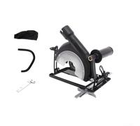 Soporte de amoladora angular ajustable con cubierta antipolvo - Plantilla de corte de metal de precisión para carpintería, ajuste estable de plataforma