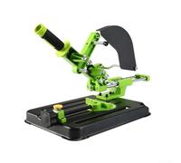 Soporte de amoladora angular ajustable de 45 grados con soporte de montaje fijo común para corte de precisión, abrazadera de aleación de aluminio para amoladoras