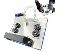 Soporte de amoladora angular de 45 grados,Soporte de biselado de azulejos 45 grados,Soporte de sierra de azulejo de metal Herramienta de chaflán | Amoladora angular Renovación precisa del hogar