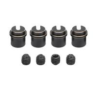 Soporte de amortiguador para SCX10 PRO AXl03028 1/10 RC Crawler Car Piezas de mejora Negro Oro Latón