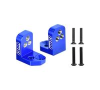 Soporte de amortiguador trasero ajustable de aleación de aluminio 7075-T6 para Vanquish 1/10 H10 Optic Yokohama Sparco RTR Rock Crawler Upgrades - Azul
