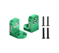 Soporte de amortiguador trasero ajustable de aleación de aluminio 7075-T6 para Vanquish 1/10 H10 Optic Yokohama Sparco RTR Rock Crawler Upgrades - Verde