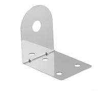 Soporte de ángulo de acero inoxidable para grifo de agua, soporte de montaje para grifo, compatible con purificador de agua y máquina de beber, 2.25 x 2.15 x 1.7 pulgadas (12 mm)