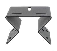 Soporte de ángulo recto de 90 grados para montaje en esquina de pared de cámara CCTV, material de metal con acabado protector para mayor durabilidad en condiciones al aire libre (negro)