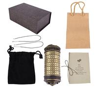 - Soporte de anillo de bloqueo de código, romántico con diseño elegante, cerradura clásica de código de letra para guardar notas y adornos