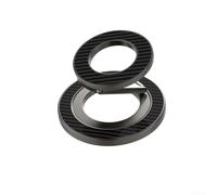 Soporte de anillo de teléfono de aleación de zinc con diseño magnético de dos caras para un uso seguro (parte trasera)