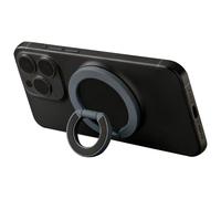 Soporte de anillo para teléfono, soporte de anillo magnético de dos caras, rotación de 360 grados, agarre de teléfono para teléfonos inteligentes y dispositivos, salpicadero de coche, espejo o soporte