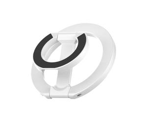 Soporte de anillo para teléfono - Soporte magnético de dos caras, dispositivo de agarre giratorio de 360 grados, diseño seguro de soporte para smartphone, categoría de accesorio móvil de alto
