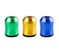 Soporte de anillos de tornillo fuertes hexagonales con diseño estándar de 6,35 mm para varias herramientas, anillos de cabeza de destornillador, juego de tres piezas