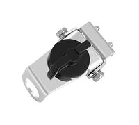 Soporte de antena móvil para radio, soporte de antena móvil flexible, soporte de antena para automóvil, soporte de eje ajustable para antena de automóvil de acero inoxidable