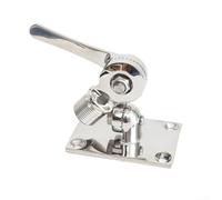 Soporte de antena para barco marino con base de trinquete ajustable para una instalación segura, construcción de acero inoxidable