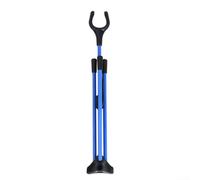 Soporte de arco con base triangular perfecto para caza recurva y larga (azul)