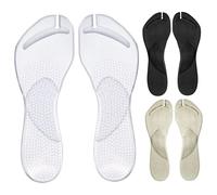 Soporte de arco para sandalias, 3 PCS Soporte de arco para sandalias, plantillas sin deslizamiento de de sandalia de sandalia cojín de de gel mejoran el ajuste y alivia el dolor de