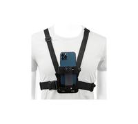 Soporte de arnés para teléfono móvil para el pecho, clip para teléfono móvil, cámara de acción POV, compatible con Samsung y iPhone Plus.