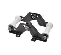 Soporte de asiento para máquina de remo, 1 paquete de base de metal con rodillos para un deslizamiento suave, silencioso, reemplazo estable para gimnasio en casa, entrenamiento de fitness