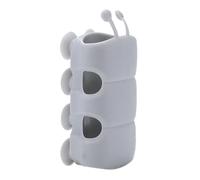 Soporte de asiento Soporte para cabezal de ducha de silicona, soporte universal para cabezal de ducha con ventosa, soporte de pared ajustable para baño sin perforación