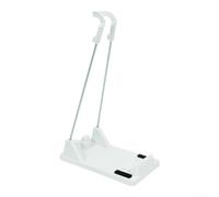 Soporte de aspiradora para modelos de mano V6, soporte de metal para gestión organizada de herramientas de limpieza (blanco)