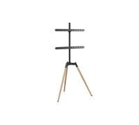 Soporte de audio GMB para TV con trípode giratorio, para pantallas de 32'' a 65'', altura ajustable, rotación de 70, compatible con VESA