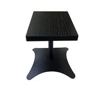 Soporte de audio para altavoz, soporte de audio, soporte de equipo de medios, soporte de audio de pie, soporte de altavoz de 6 tamaños, soporte de altavoz negro (S-220)