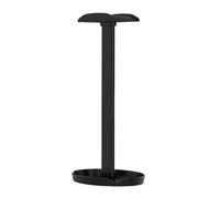 Soporte de auriculares de gran tamaño para estaciones de trabajo, configuraciones rápidas, herramientas de negación, demanda, perfil suave, apretado, desordenado, solución de escritorio, marco ABS