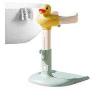 Soporte de baby shower: soporte de altura para la ducha, ayudante de baño de seguridad estable con un baño antideslizante ajustable de 6 a 24 meses para niños pequeños, o lavado infantil, elementos es
