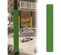 Soporte de Baloncesto Acolchado Protector for Patio Juegos for Proteger a los Jugadores, Columna for Todo Tipo Clima 1,8 m Alto(Green,Dia 178 MM)