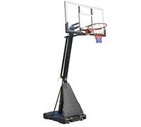Soporte de baloncesto Odin Pro de 45 cm, ajustable de 2,30 m a 3,05 m, con base
