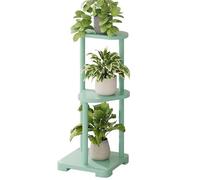 Soporte De Bambú para Plantas De Interior Y Exterior, Soporte para Macetas, Estante Esquinero Alto para Plantas, Estante De Exhibición para Patio, Jardín, Esquina, Balcón(D-3 Tiers)