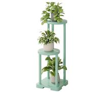 Soporte De Bambú para Plantas De Interior Y Exterior, Soporte para Macetas, Estante Esquinero Alto para Plantas, Estante De Exhibición para Patio, Jardín, Esquina, Balcón(B-3 Tiers)