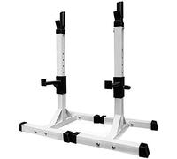 Soporte de banco de pesas ajustable para sentadillas, estación de levantamiento de pesas para gimnasio en casa, equipo de fitness duradero y portátil