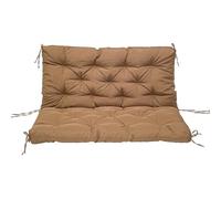Soporte de banco impermeable para columpio de 23 pulgadas para interiores y exteriores, repuesto con respaldo y corbatas, mesa y accesorio de piel de jardín