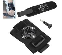 Soporte de Banda Cámara Deportiva Muñeca, Correa de Muñeca y Brazo Giratoria Universal de 360 Grados, Compatible con GoPro Hero 13/12/11/10/9/8/7/6/5/3+, dji Osmo Action 4 3, Insta 360 y más