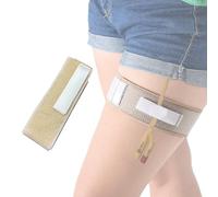 Soporte de banda para pierna con catéter, cinta de fijación con suministros de incontinencia urinaria antideslizantes