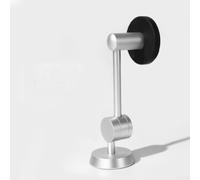 Soporte de bandeja de goteo de café con imanes fuertes 270 grados ajustable sin succión automática táctil para máquina espresso negro (plata)