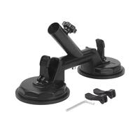 Soporte de bandera con ventosa | Soporte portátil resistente para mástil de bandera de instalación rápida | Soporte estable para bandera de remolque, para coche, sedán, camión, remolque, vehículos y