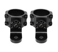 Soporte de bandera UTV, resistente a la deformación, alta dureza, soporte de montaje de antena de luz estable para barra antivuelco de 1.75 a 2 pulgadas para UTV