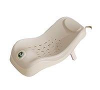 Soporte de baño para niños, asiento de baby shower, asiento de baño para bebé con sensor de temperatura, parte inferior antideslizante, detección inteligente de temperatura, 22,5 x 55 x 29 cm, para