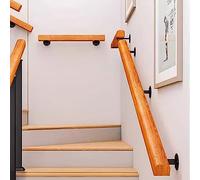 Soporte de barandilla de metal cuadrado negro para escaleras, soporte ajustable de 270°, perfecto para cubiertas y escaleras al aire libre, elegante y seguro sistema de barandilla de escalera